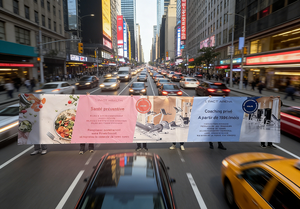 Lona de PVC Personalizada de Gran Tamaño, Pancarta Publicitaria Portátil <span class=keywords><strong>para</strong></span> Exteriores, Lona Impermeable de Vinilo, Pancarta Promocional Impresa Personalizada - Product Image 4