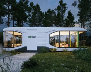 Case Prefabbricate di Alta Qualità con Design Architettonico a Capsula Spaziale per Vendita all'Ingrosso - Product Image 1