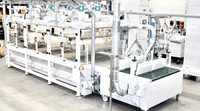 Machine intégrée de flocage écologique, équipement de pulvérisation de flocage multicouche uniforme de qualité industrielle