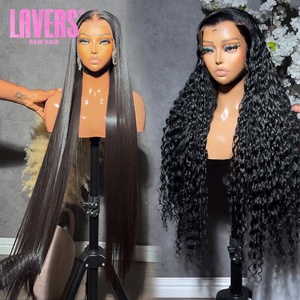 50 Inch Lace Frontal <strong>Wig</strong> 40 50 60 Inch Cambodian Real Raw Human Hair <strong>Wig</strong> Natural Private Label Beauty Salon Personal Custom <strong>Wigs</strong> - Product Image 6