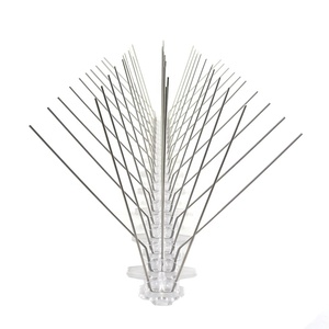 Gran oferta, base de policarbonato de plástico ecológico, <span class=keywords><strong>alambre</strong></span> de acero inoxidable, picos antipaloma para pájaros - Product Image 2