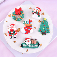 Weihnachts kuchen Plug-in Weihnachts mann Weihnachts baum Elch Dekoration Geburtstag gebacken Dessert Weihnachts kuchen Topper