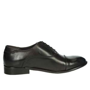 Scarpe Eleganti da Uomo Veni con Lacci Nere 1V003 Oxford per Abbigliamento Formale - Product Image 4