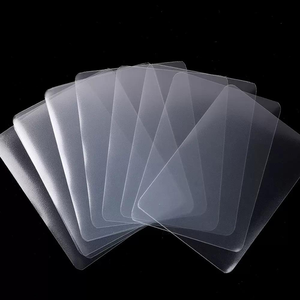 Protège-cartes en plastique transparent à coins arrondis, recyclables, taille personnalisable, pour la protection des photos – Vente chaude - Product Image 4