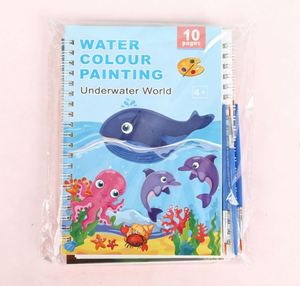 Comes with Paint, Gouache, and Watercolor Coloring <b>Book</b>, Suitable for Children's Coloring, and Can Be Used As a Bookmark - Product Image 6