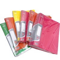 Protège-documents en plastique transparent format A4, imperméables, 40 pochettes, pour bureau, école, affichage de documents et papiers