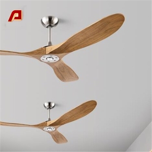 Ventiladores <span class=keywords><strong>de</strong></span> <span class=keywords><strong>Techo</strong></span> <span class=keywords><strong>de</strong></span> Madera Sólida <span class=keywords><strong>de</strong></span> 42/52/60/70/88 Pulgadas con Control Remoto, Brisa Natural, Bajo Ruido, Motor DC, Eficiencia Energética - Product Image 5