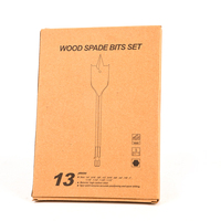 Nesen 13 pièces Forets à bois à trois pointes, précision, rapidité, résistance, durabilité, pour le sciage du pin, du chêne et du bois dur