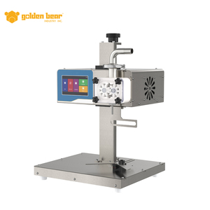 Machine de remplissage de bureau semi-automatique à commande par pédale pour miel, huile comestible, pâte et liquides - Product Image 4