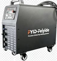 Machine de soudage MIG DC pour pipelines, soudeuse automatique sur rail, télécommande, fixation rapide, 380V 10A-500A FXM-G219