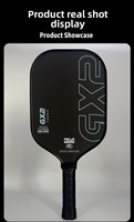 Raquette de pickleball Gearbox GX2, noyau intérieur en fibre de carbone 3K, 16 mm, noir or, raquette de compétition professionnelle, certifiée USAPA, fabrication sur mesure
