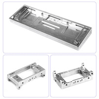 Services d'usinage CNC jeu de sport électronique coque de clavier mécanique en alliage d'aluminium matériau Composite accessoires informatiques