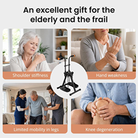 Vélo d'exercice à pédales pour seniors - Équipement d'exercice pour les bras, les jambes, les mains et les genoux, appareil de marche assis pour tout le corps