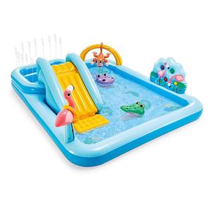 <span class=keywords><strong>Piscina</strong></span> Inflable <span class=keywords><strong>INTEX</strong></span> 57161 Jungle Adventure Play, Parque Acuático de Verano, <span class=keywords><strong>Piscina</strong></span> Infantil al Aire Libre <span class=keywords><strong>con</strong></span> <span class=keywords><strong>Tobogán</strong></span> - Product Image 2