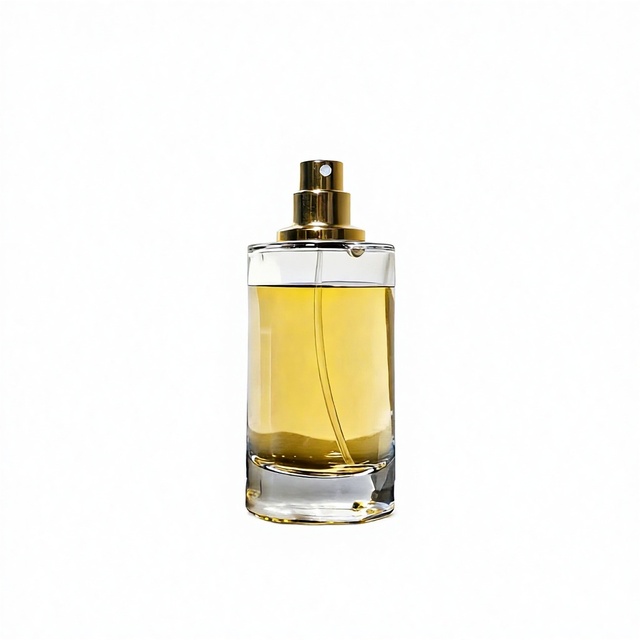 Elegant 50ml Cosmetic Glass Pump Bottle Refillable Transparent Screen Printed for Skincare Beauty Products Perfume
