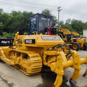 Bulldozer Caterpillar D6G2 XL d'occasion, tracteur tout-terrain D5M D7R D8R ; équipement principal incluant pompe, moteur, boîte de vitesses, modèle 2023, capacité de déneigement 5m - Product Image 5