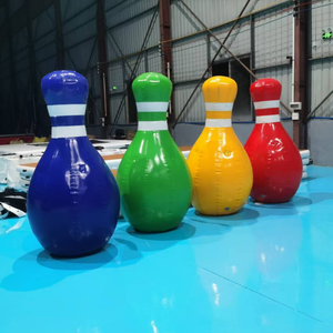 Ensemble de bowling gonflable Hamste humain de haute qualité épingles de bowling gonflables personnalisées boule de bowling humaine à vendre - Product Image 2