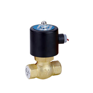 Válvula Solenoide de Vapor de Dos Vías y Dos Posiciones de Alta Temperatura, Totalmente de Cobre, 2L/US-10, 220V, Válvula de Control de Bola, Estructura Neumática - Product Image 2