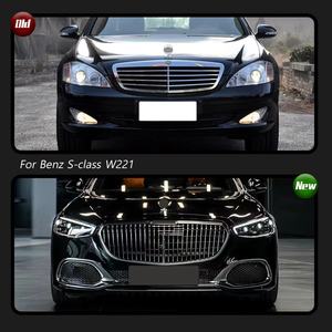 อุปกรณ์ตกแต่งรถยนต์ TYPY สำหรับ Mercedes Benz W221 ถึง W223 ชุดแต่งสไตล์ Maybach ไฟหน้า ไฟท้าย กันชนหน้า ฝากระโปรง บังโคลน - Product Image 2