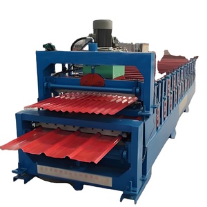 Dachbahn herstellungs maschine Wellblech dach walzen form maschine Preis