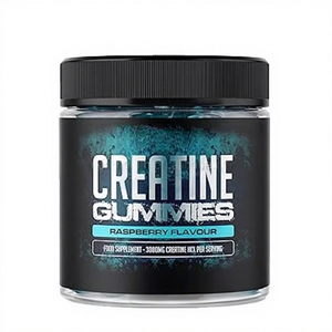 Complément alimentaire pré-entraînement végétalien à base de créatine monohydratée VitaSpring, marque privée, 5000 mg de créatine en gummies - Product Image 1