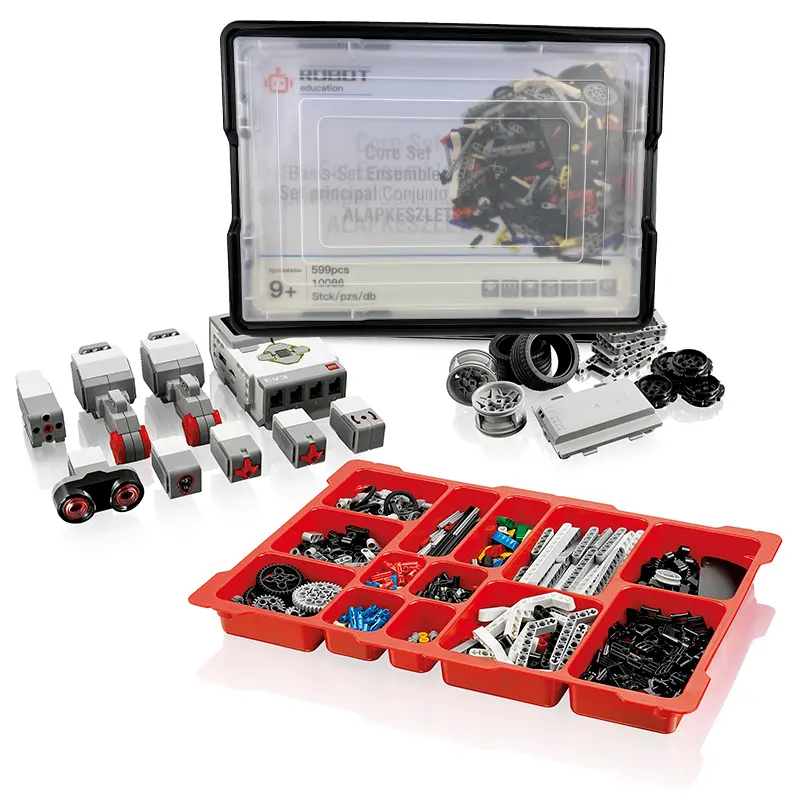 Programming Toys Compatible with EV3 Small Particle Building Blocks Robot Assembling Puzzle Learning To Develop Intelligence