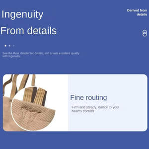 1 Par de Zapatos de Gimnasia Rítmica Tejidos para Adultos, Zapatos de Baile Personalizados con Protección, <span class=keywords><strong>Color</strong></span> <span class=keywords><strong>Piel</strong></span>, Suela Suave, Zapatos de Danza del Vientre - Product Image 5