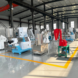 Línea automática de máquina extrusora de alimentación para peces acuáticos, línea de producción de alimentación flotante para peces que se hunden - Product Image 3