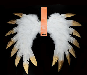 HS Fairy Feather Angel Wing para adultos, regalo de Navidad, adorno de vacaciones, disfraz de fiesta, Cosplay, baile, Carnaval, decoración de Halloween - Product Image 3