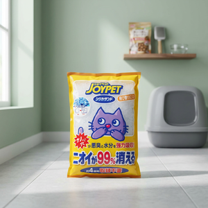 ทรายแมวซิลิกา Joypet ขนาด 4.6 ลิตร แพ็ค 6 ถุง ควบคุมกลิ่น สำหรับแมว ถุงสีเหลือง - Product Image 2