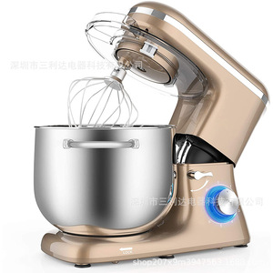 Batidora de Pedestal Sanlida de 7L con Diseño de Cabezal Inclinable, Procesador de Alimentos Eléctrico Multifuncional, Batidora de Cocina con Tazón de Acero Inoxidable - Product Image 1
