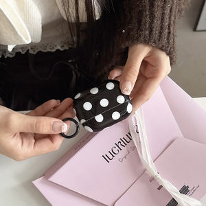 Estuche de Plástico Brillante con Puntos de Colores para Auriculares Inalámbricos 1 2 3 4 Pro 2, Funda para <span class=keywords><strong>Caja</strong></span> de Carga - Product Image 4