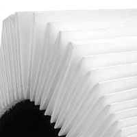 Blueair Filter karbon aktif 311i Max, Filter partikel HEPA asli pengganti untuk penggunaan rumah tangga dengan pembersih udara