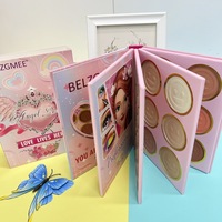 Palette multifonction 78 couleurs de fards à paupières minéraux imperméables, nacrés, pailletés, illuminateurs, blush et contouring, pour carnations claires et foncées, en gros