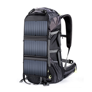 Sac à dos solaire personnalisé intelligent 68L 20W/6V USB étanche pour ordinateur portable TYB-04 Sac à dos solaire multifonctionnel pour l'extérieur - Product Image 2