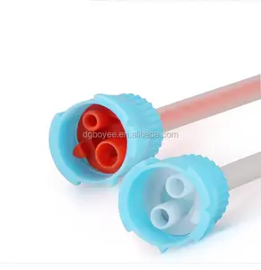 MB (1/10: 1) mixed nozzle spiral tube core double liquid mixed tube bell mouth resin mixer