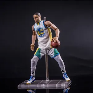 1/9 22 Cm PVC Luka Tembak NBA Stephen Curry Action Figures, Mainan