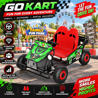 Kart électrique tout-terrain 2 places pour adultes et enfants, moteur 1500W, vitesse 20-40km/h, usage extérieur, fourni par l'usine