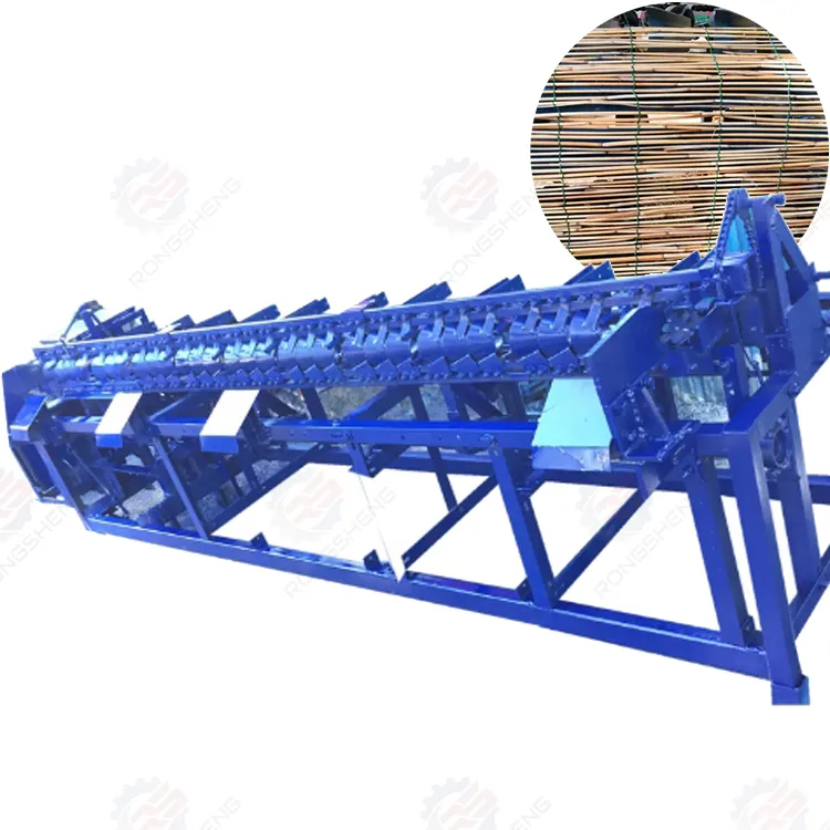 自動竹ボードカーテンニットマットジュート織り編み機工業用リード製造機中国での価格