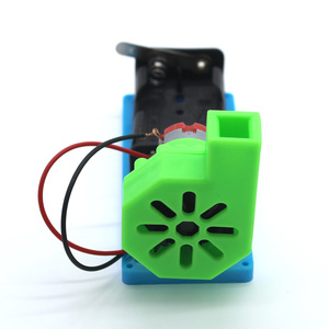 Mini soplador 1, Kit de ciencia DIY, juguete educativo de plástico para niños de 7 a 9 años, modelo de forma geométrica de funcionamiento manual - Product Image 1