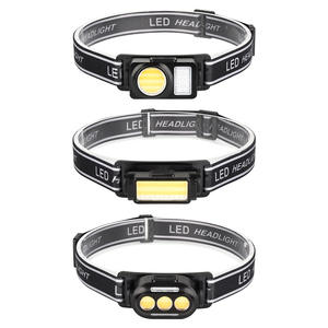 Strong Wolf Mini Led Headlamp 500mah Rechargeable Outdoor Work Light Red White Light High Intensity - Product Image 2