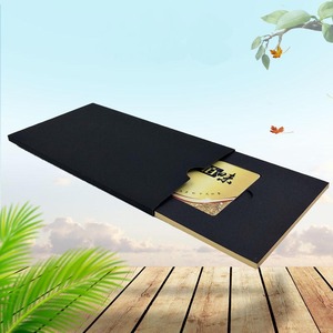 High-end custom paper packaging box credit card gift boxes