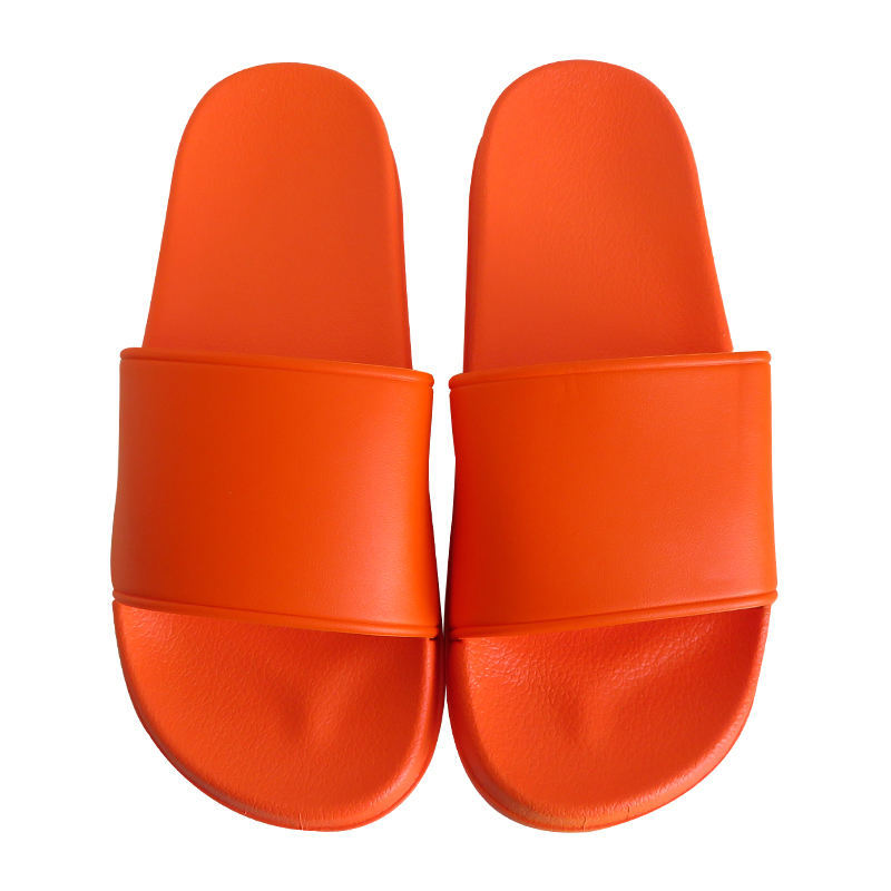 Custom Logo Summer Home Bathroom Slides Men Women PVC Plastic flip-flops Slippers Manufacturer