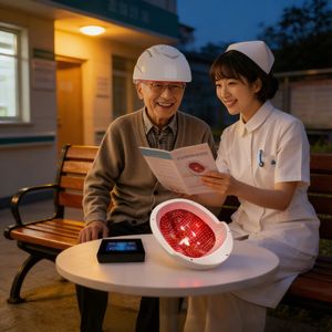 Casco Cerebral para Pacientes, Alivio para el Dolor de Cabeza, Migraña, <span class=keywords><strong>Temblores</strong></span>, Accidente Cerebrovascular, Rehabilitación, Cirugía, Gorro de Equipo - Product Image 1
