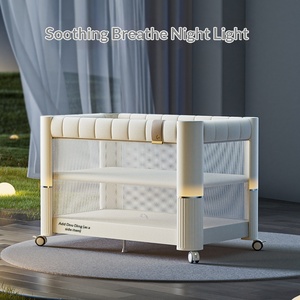 Cuna Plegable Multifuncional Cloud Deep Sleep, Cuna Inteligente Móvil para Recién Nacidos - Product Image 4