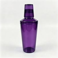 Shaker à cocktails en plastique Halloween 20 oz, couleur personnalisée, logo imprimé, réutilisable, pour bar et fêtes