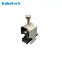 Serre-câbles Unistrut sur mesure 2-1/2'' en acier inoxydable réglables pour profilés Unistrut