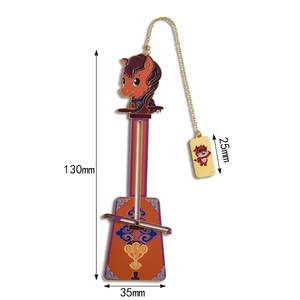 Instruments Outlook Character Creative Metal Gold Color UV Printing Custom Design <b>Bookmark</b> - Product Image 3