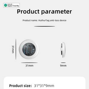 Localizador Inteligente Itag con Certificación MFi, Dispositivo Antipérdida HuthurTag, Red de Búsqueda para Posicionamiento Global - Product Image 4