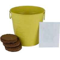 Paket Kustom DIY Perlengkapan Berkebun Anak-Anak, Kit Penanaman Bunga Ramah Lingkungan, Hadiah Unik Mainan Edukatif